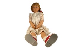 Künstlerpuppe Heidi Plusczok