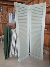 Doppelter Fensterladen - Holz