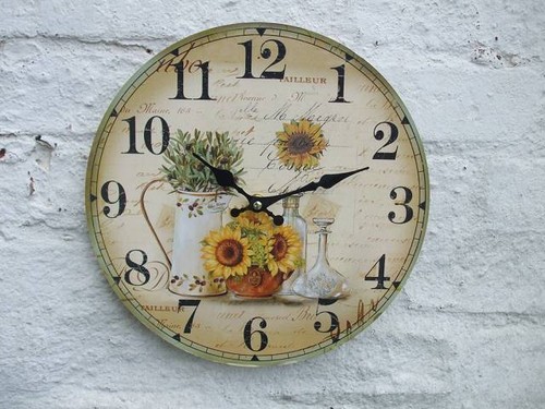 Bezaubernde wanduhr mit - bezaubernde,