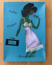 Vintage Unterkleid Lingerie 44 Kleid 50er 50s Original Verpackt Nie Ausgepackt!