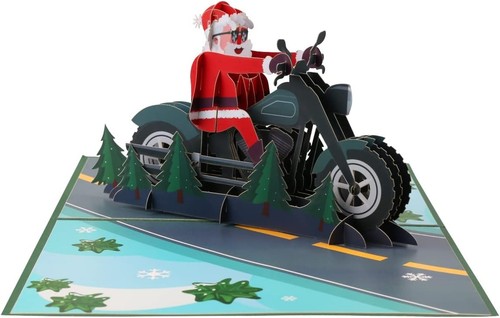 Pop weihnachtskarte - 3d,