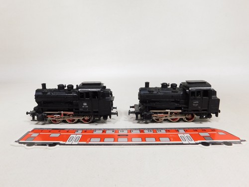 Märklin 2x dampflok - h0, ac