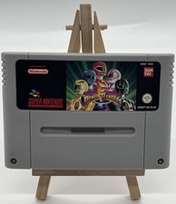 Mighty Morphin Power Rangers Nintendo SNES Super Nintendo PAL Version Bandai