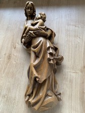 Madonna mit Kind,  53 cm aus der Holzschnitzerei H.M. Eich Oberammergau