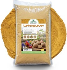 Naturlehm 5kg gelb Lehmpulver