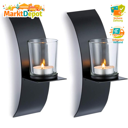Wandkerzenhalter 2er set - 2er,