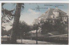 Ak Uchtenhagen/Falkenberg um 1910  Pastorat Brüderhaus Herzberg Schlieben Torgau