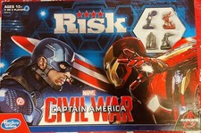 Marvel Captain America Bürgerkrieg RISIKO Brettspiel. Hasbro komplett, toller Zustand