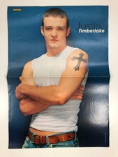 Popcorn Poster 90er Justine Timberlake / Busted Popgeschichte Kult Vintage Retro