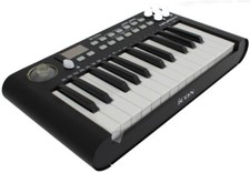 iCon Neuron 3 Black Midi Tastatur mit USB und 25 Tasten schwarzer Controller