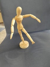 Gliederpuppe aus Holz Gelenk- & Zeichenfigur ca.  (FSC)  21cm wie neu