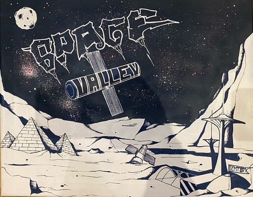 Graffiti bild space auf - bild,