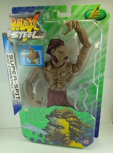 Max steel super spit bio - max, steel: