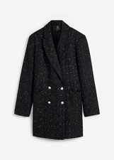 Neu Bouclé-Longblazer mit