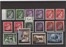 Österreich  LOT   I.  II. und III  Wiener  Aushilfsausg.   1945  postfr.