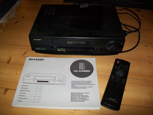 Sharp videorecorder a49gm - sharp, vc-a49gm