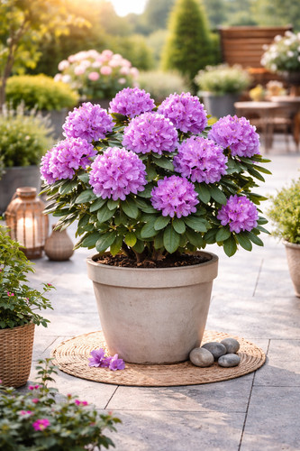 Rhododendron catawbiense - rhododendron,