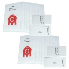 20 Staubsaugerbeutel für Miele Omnia Silence Plus Pacific Power Vlies