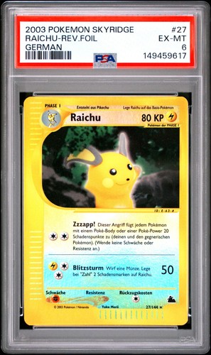 Pokemon tcg wotc raichu - |,