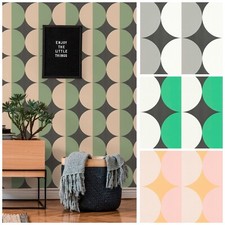 Vliestapete Retro Grafik