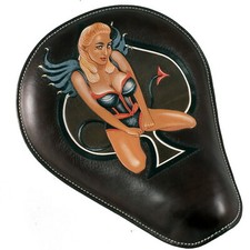 Solo Sattel echt Leder