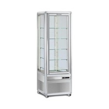 Pralinen Vitrine Panorama Marke Tecfrigo 5 Etagen 4 seitig 3fach verglast