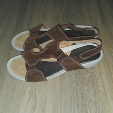 *Gabor* Jollys Echtleder Sandalen flache Schuhe Sommerschuhe Gr. 40 NEU