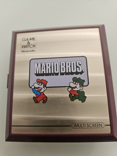Nintendo game watch mario - nintendo, &