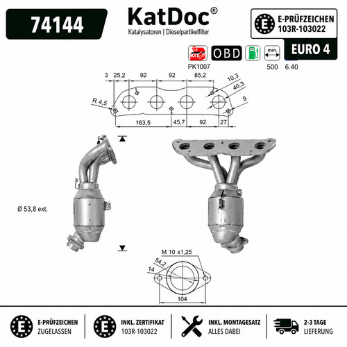 Katalysator nissan qashqai - katalysator,