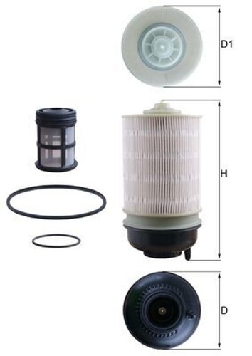 Mahle kraftstofffilter - mahle,
