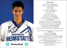 FLORIAN STORF Autogramm AK Autogrammkarte Eishockey EHC HEDOS München