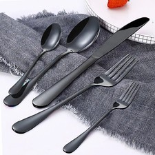 60Tlg Set Besteck bis für 12Personen Besteck Tafelbesteck Essbesteck Edelstahl