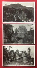 3 x Foto AK Zittauer Gebirge