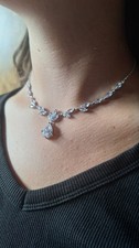 Aaa zirkonia collier cz - zirkonia,