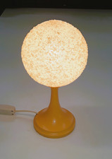 70er vintage  " GRANULAT " Tischleuchte  Tischlampe Tulpenfuß 70s