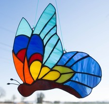 Tiffany Glasfensterbild