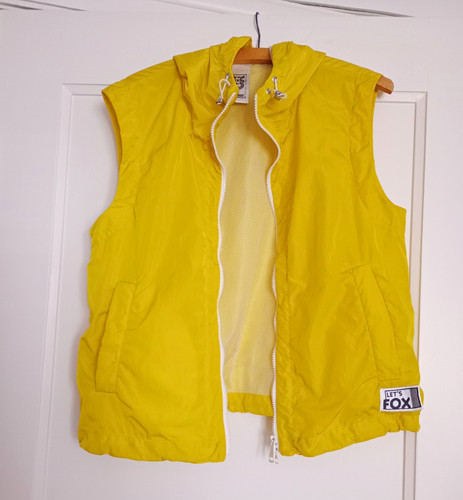 Fox weste damen m gelb - m,