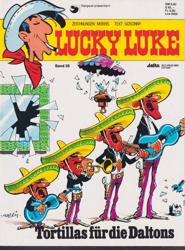 Lucky luke tortillas - luke, bd