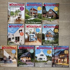 Das Haus - Europas grösste Bau- und Wohnzeitschrift - Alle 10 Ausgaben von 2024
