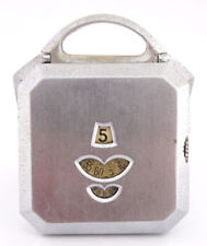 BREVETE ART DECO DESIGN  TASCHENUHR - SPRINGENDE STUNDE - AUS DEN 20/30er JAHREN
