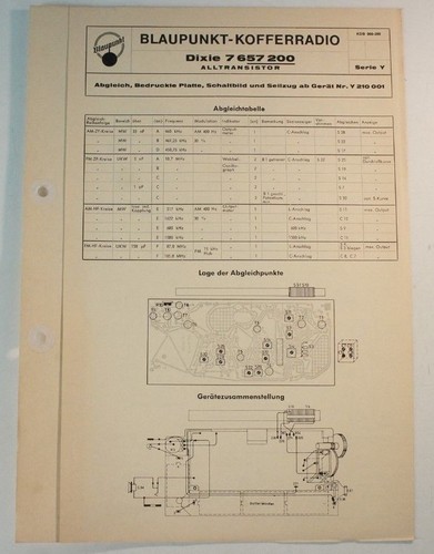 Blaupunkt kofferradio dixie - blaupunkt,