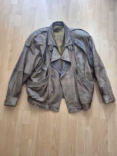 Lederjacke nappaleder braun - lederjacke,