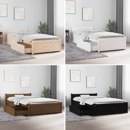 Bett mit schubladen - 2,