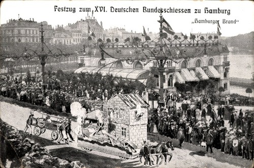 Hamburg deutsches - ak,
