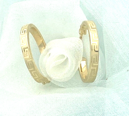 Creolen 750 gelbgold - 18,