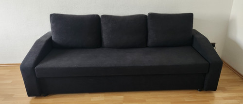 Generic schlafsofa schwarz - schlafsofa,