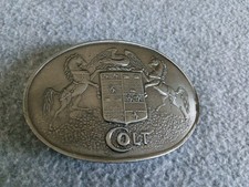 Vintage Belt Buckle Lewis Colt