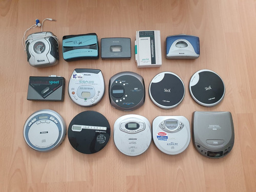 15x discman walkman konvolut - 15x,