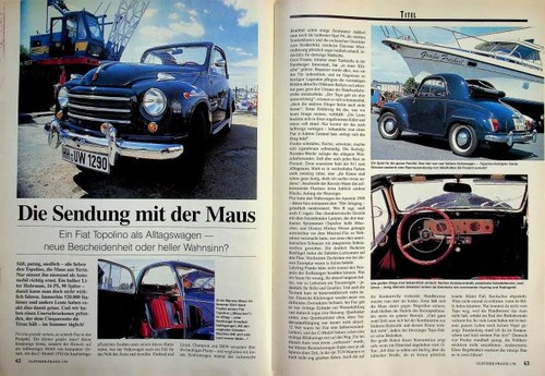 Oldtimer praxis 1995 fiat - oldtimer,