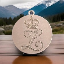 Anhänger  König Ludwig II Münze Logo Trachtenschmuck,königstreue,Bavaria Coin